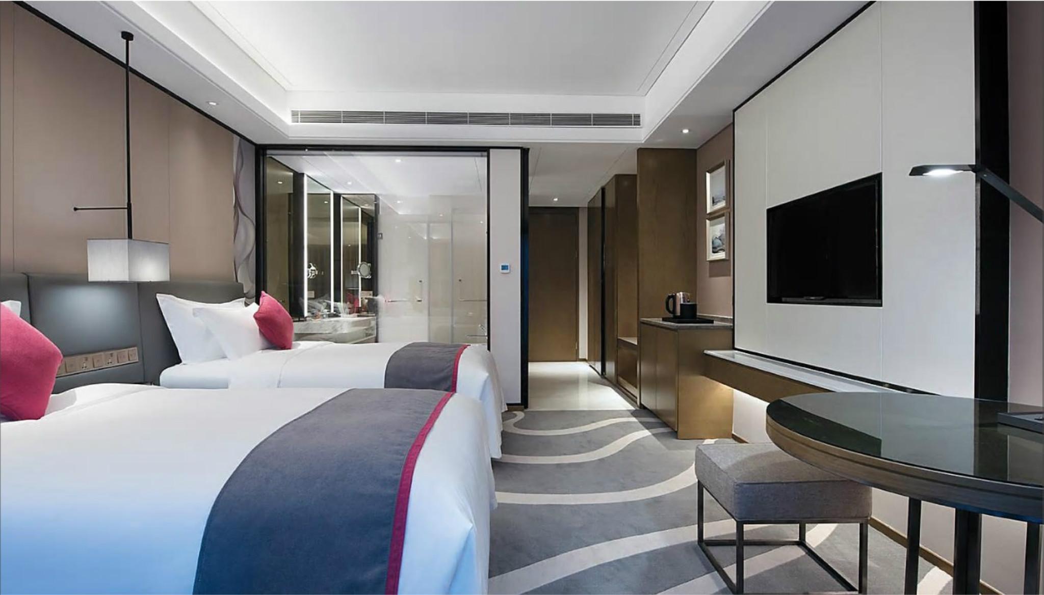 Crowne Plaza Hangzhou Qiantang - The Subway Can Reach The West Lake Scenic Area As Well As The Airport And High-Speed Rail Station, Adjacent To Jinsha Lake And Longfor Paradise Walk المظهر الخارجي الصورة
