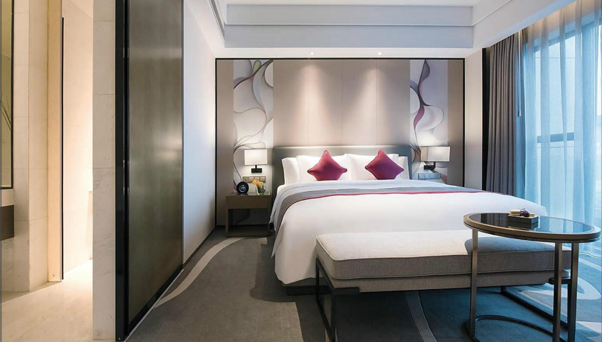 Crowne Plaza Hangzhou Qiantang - The Subway Can Reach The West Lake Scenic Area As Well As The Airport And High-Speed Rail Station, Adjacent To Jinsha Lake And Longfor Paradise Walk المظهر الخارجي الصورة