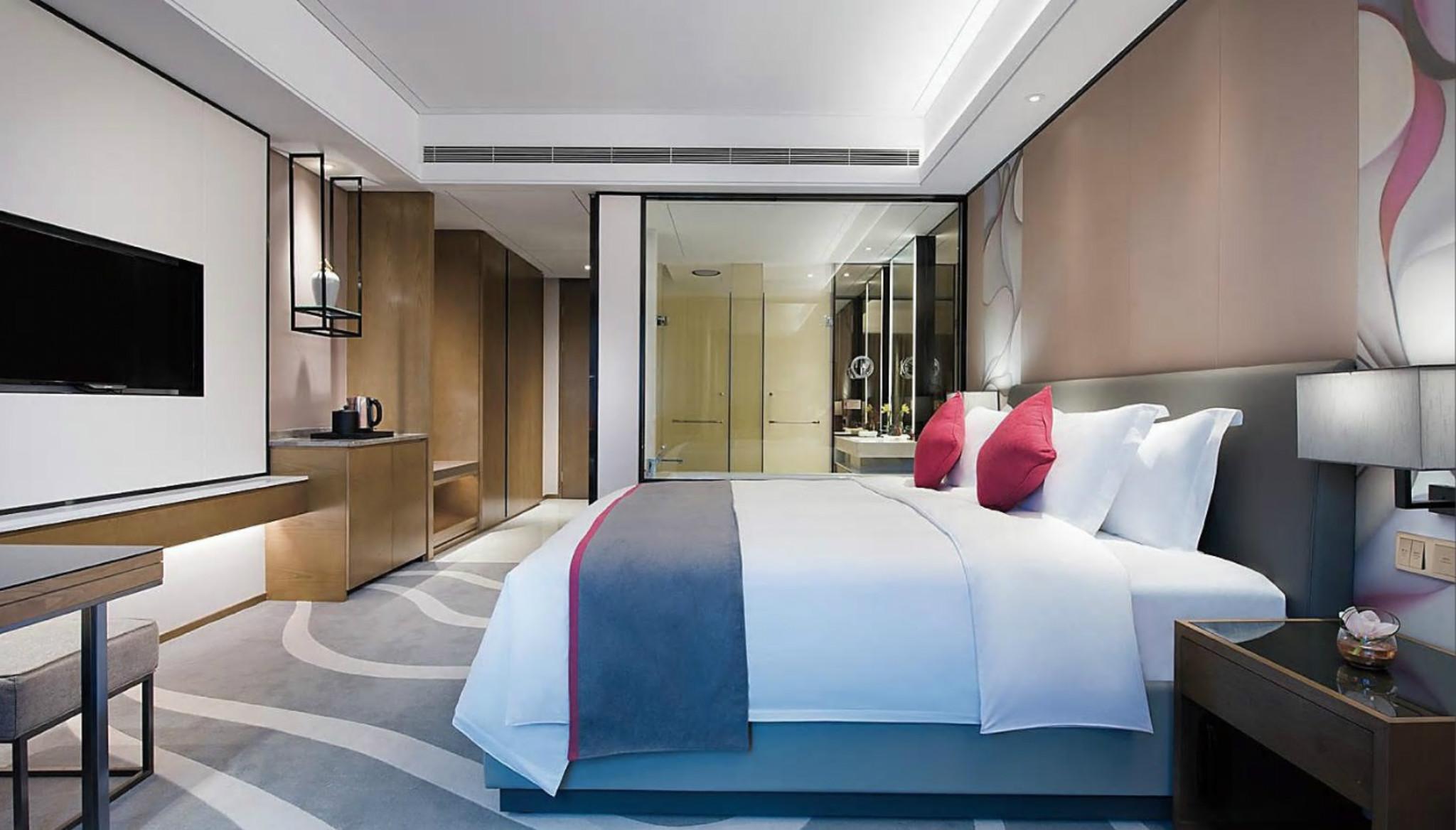 Crowne Plaza Hangzhou Qiantang - The Subway Can Reach The West Lake Scenic Area As Well As The Airport And High-Speed Rail Station, Adjacent To Jinsha Lake And Longfor Paradise Walk المظهر الخارجي الصورة