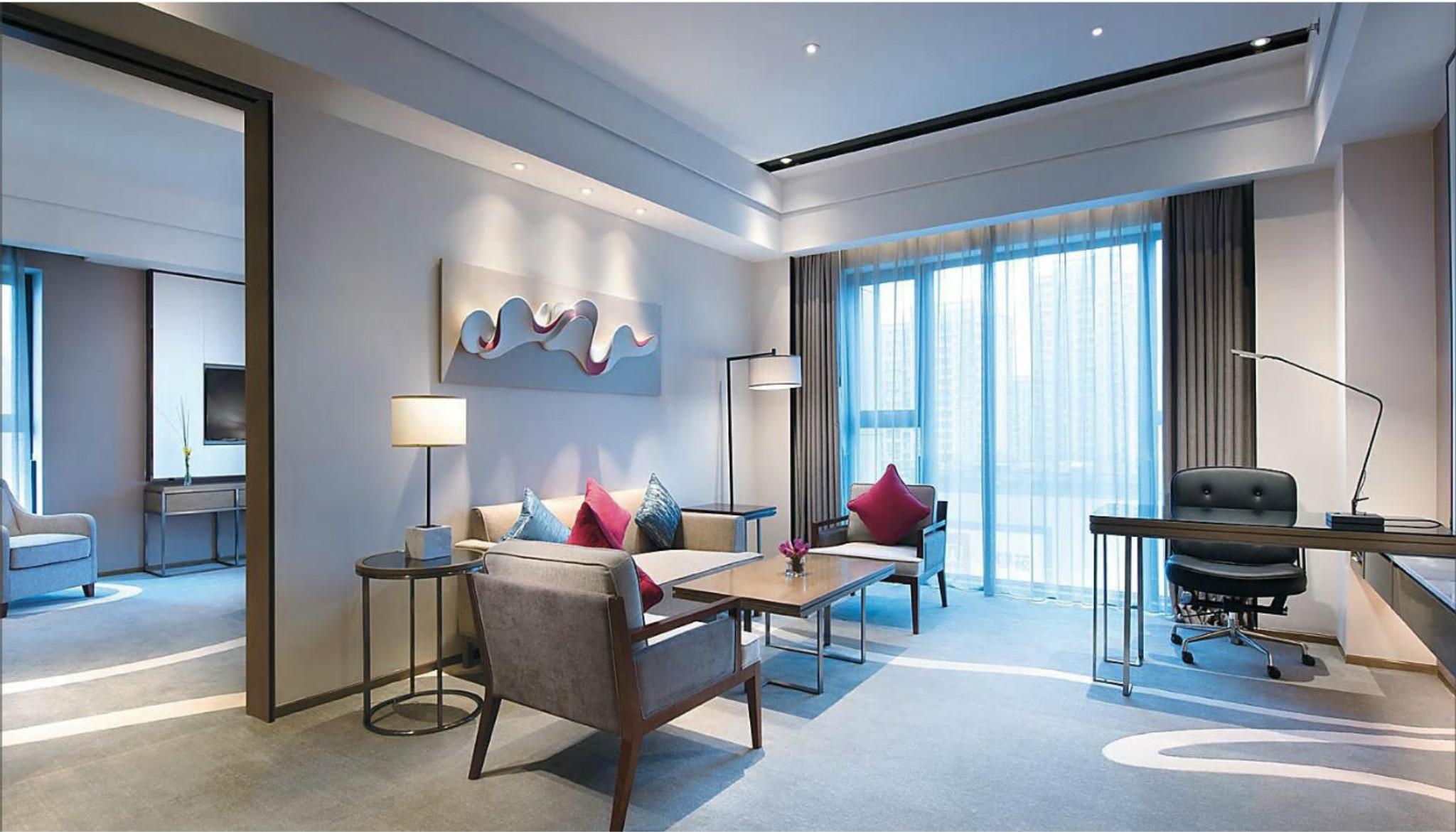 Crowne Plaza Hangzhou Qiantang - The Subway Can Reach The West Lake Scenic Area As Well As The Airport And High-Speed Rail Station, Adjacent To Jinsha Lake And Longfor Paradise Walk المظهر الخارجي الصورة