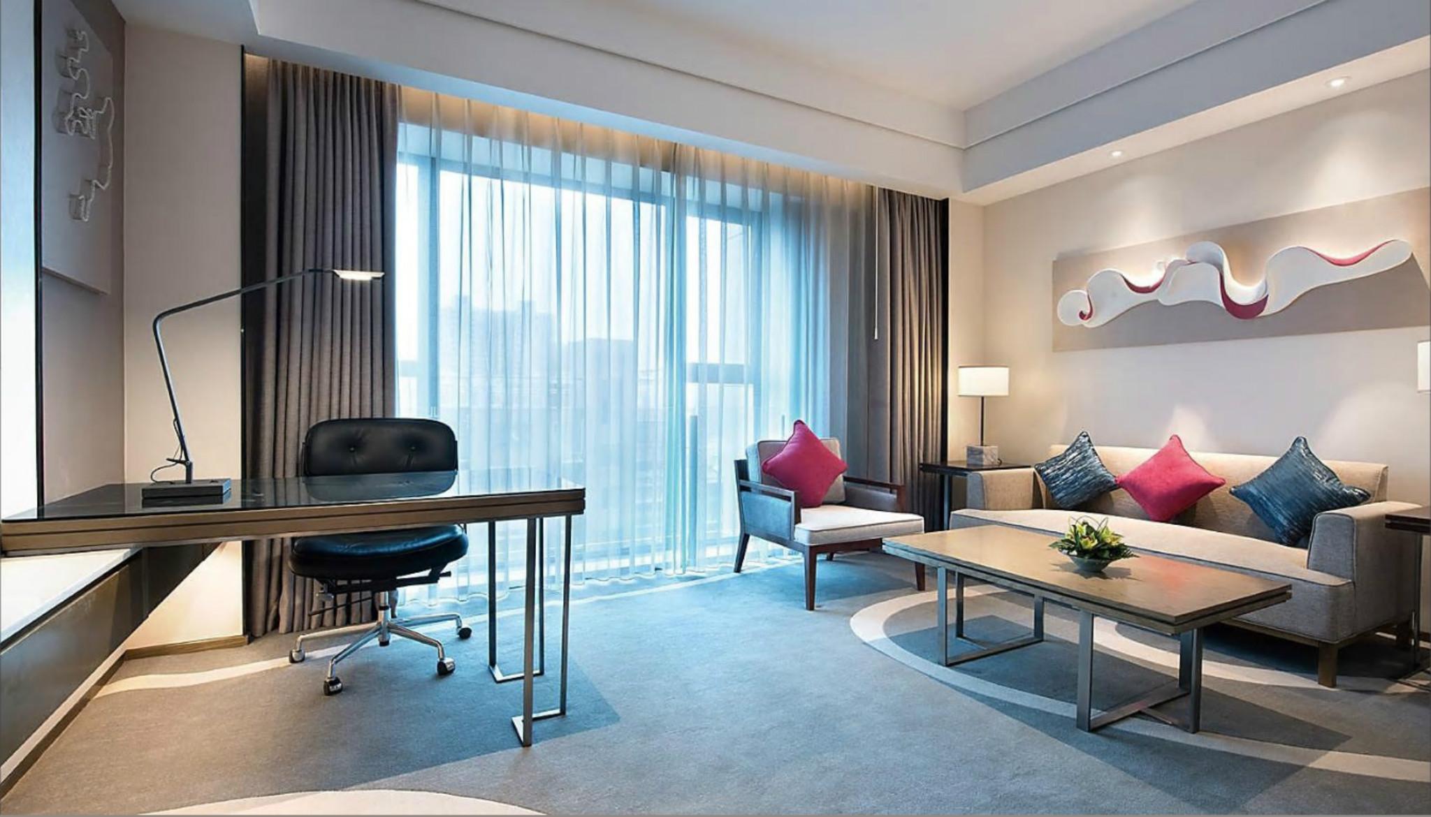 Crowne Plaza Hangzhou Qiantang - The Subway Can Reach The West Lake Scenic Area As Well As The Airport And High-Speed Rail Station, Adjacent To Jinsha Lake And Longfor Paradise Walk المظهر الخارجي الصورة