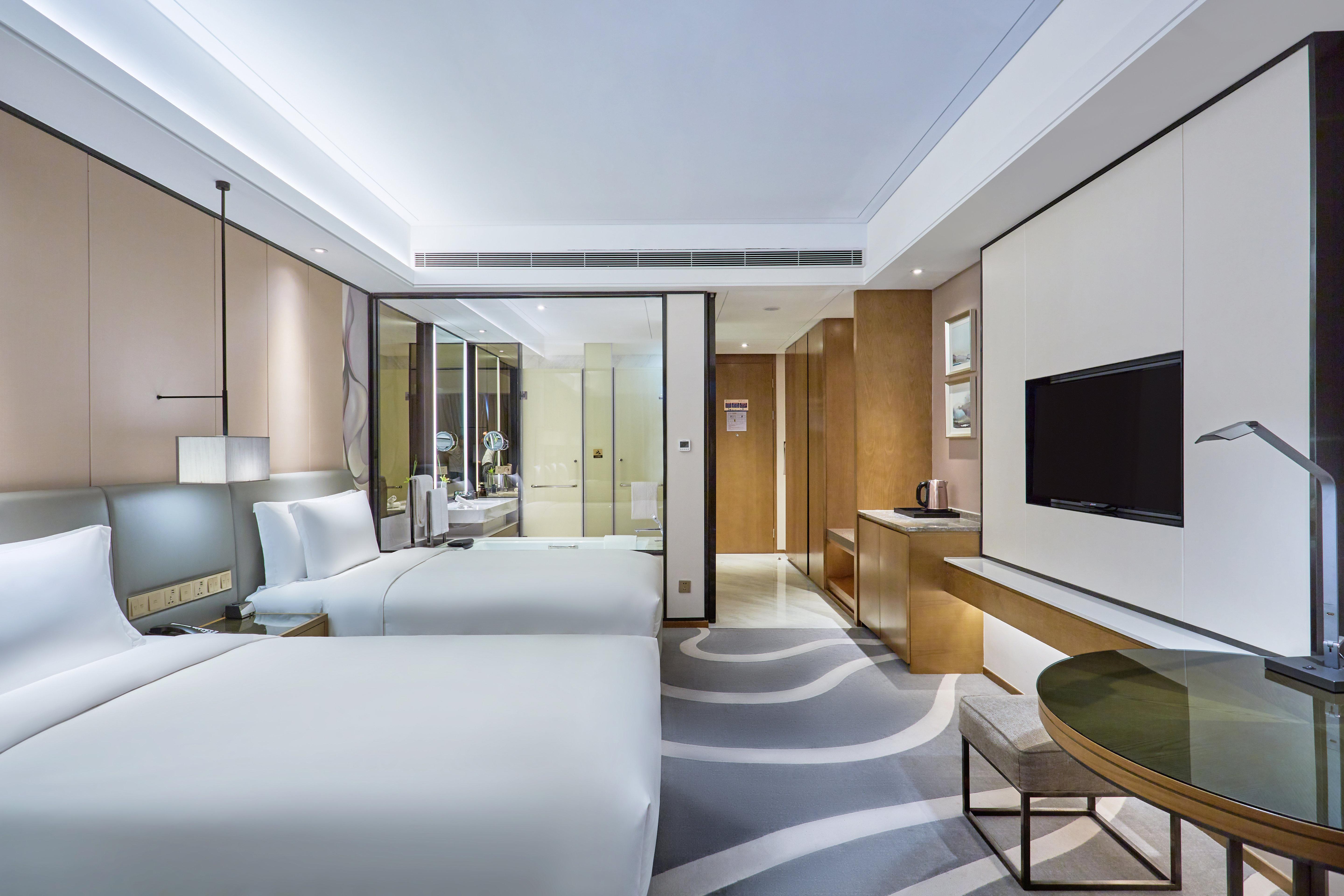 Crowne Plaza Hangzhou Qiantang - The Subway Can Reach The West Lake Scenic Area As Well As The Airport And High-Speed Rail Station, Adjacent To Jinsha Lake And Longfor Paradise Walk المظهر الخارجي الصورة