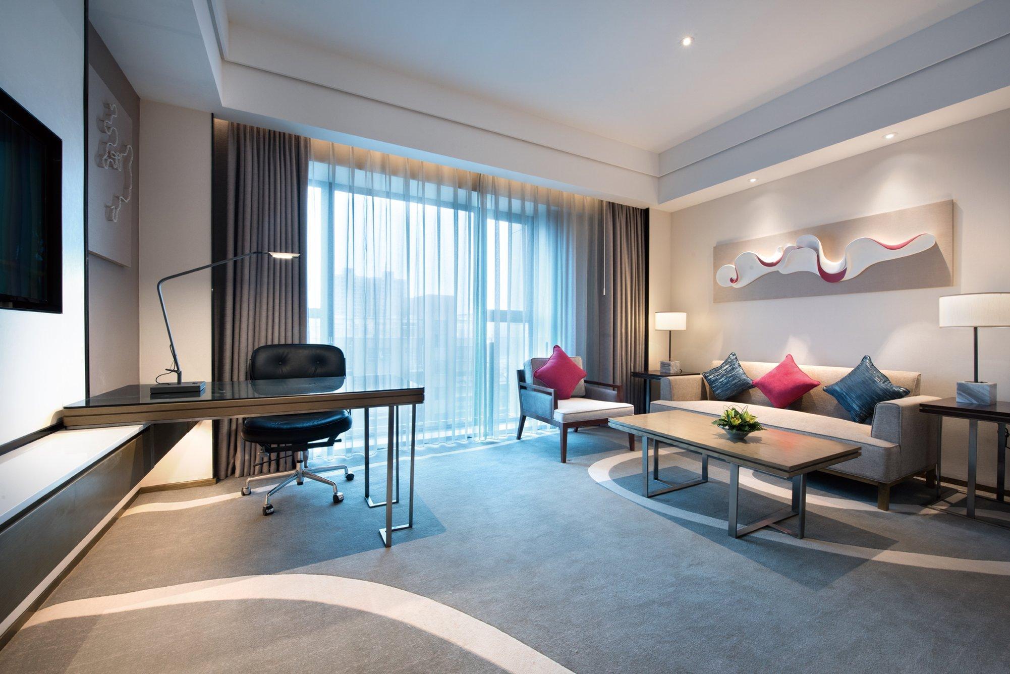 Crowne Plaza Hangzhou Qiantang - The Subway Can Reach The West Lake Scenic Area As Well As The Airport And High-Speed Rail Station, Adjacent To Jinsha Lake And Longfor Paradise Walk المظهر الخارجي الصورة