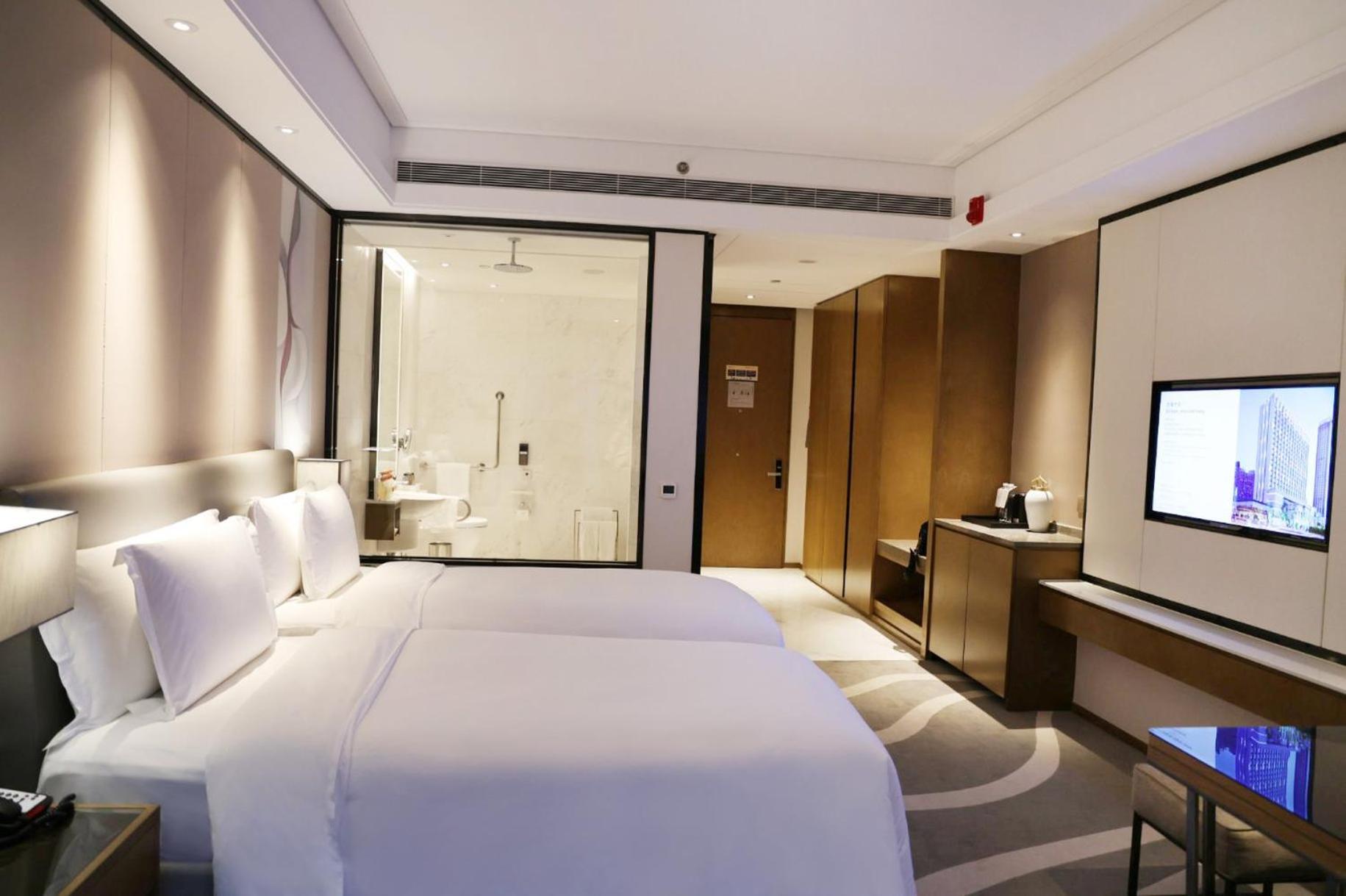 Crowne Plaza Hangzhou Qiantang - The Subway Can Reach The West Lake Scenic Area As Well As The Airport And High-Speed Rail Station, Adjacent To Jinsha Lake And Longfor Paradise Walk المظهر الخارجي الصورة
