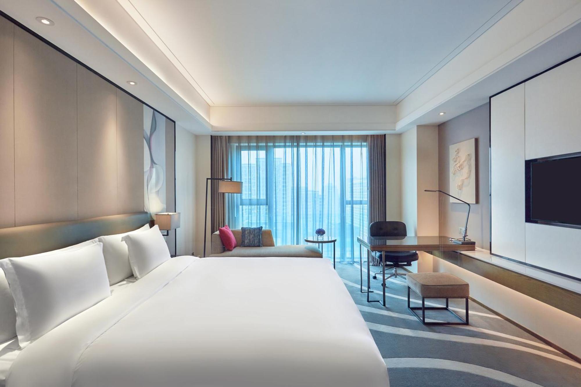 Crowne Plaza Hangzhou Qiantang - The Subway Can Reach The West Lake Scenic Area As Well As The Airport And High-Speed Rail Station, Adjacent To Jinsha Lake And Longfor Paradise Walk المظهر الخارجي الصورة