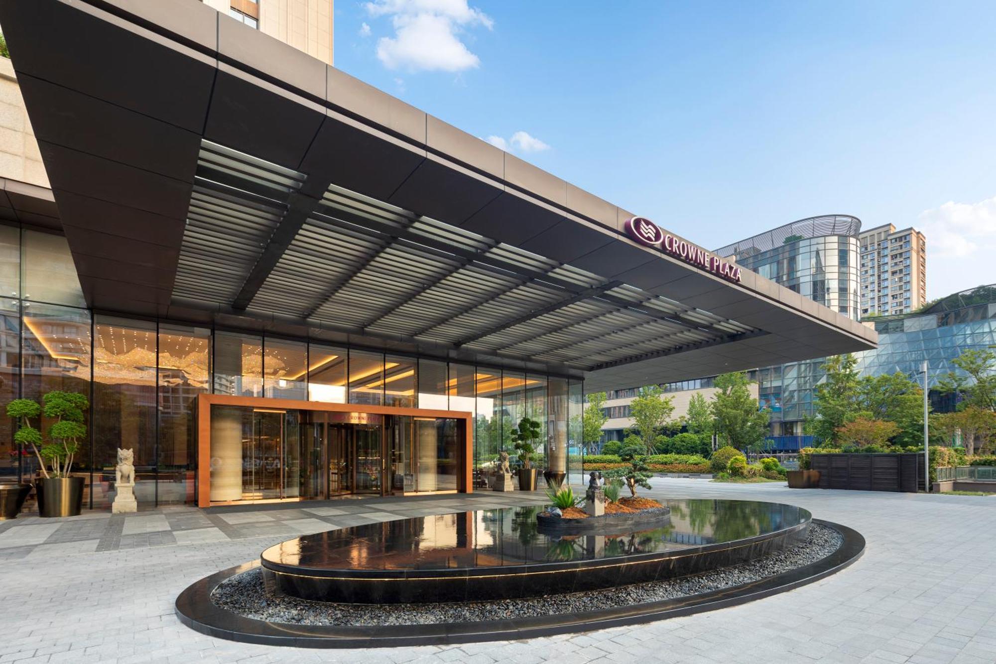 Crowne Plaza Hangzhou Qiantang - The Subway Can Reach The West Lake Scenic Area As Well As The Airport And High-Speed Rail Station, Adjacent To Jinsha Lake And Longfor Paradise Walk المظهر الخارجي الصورة