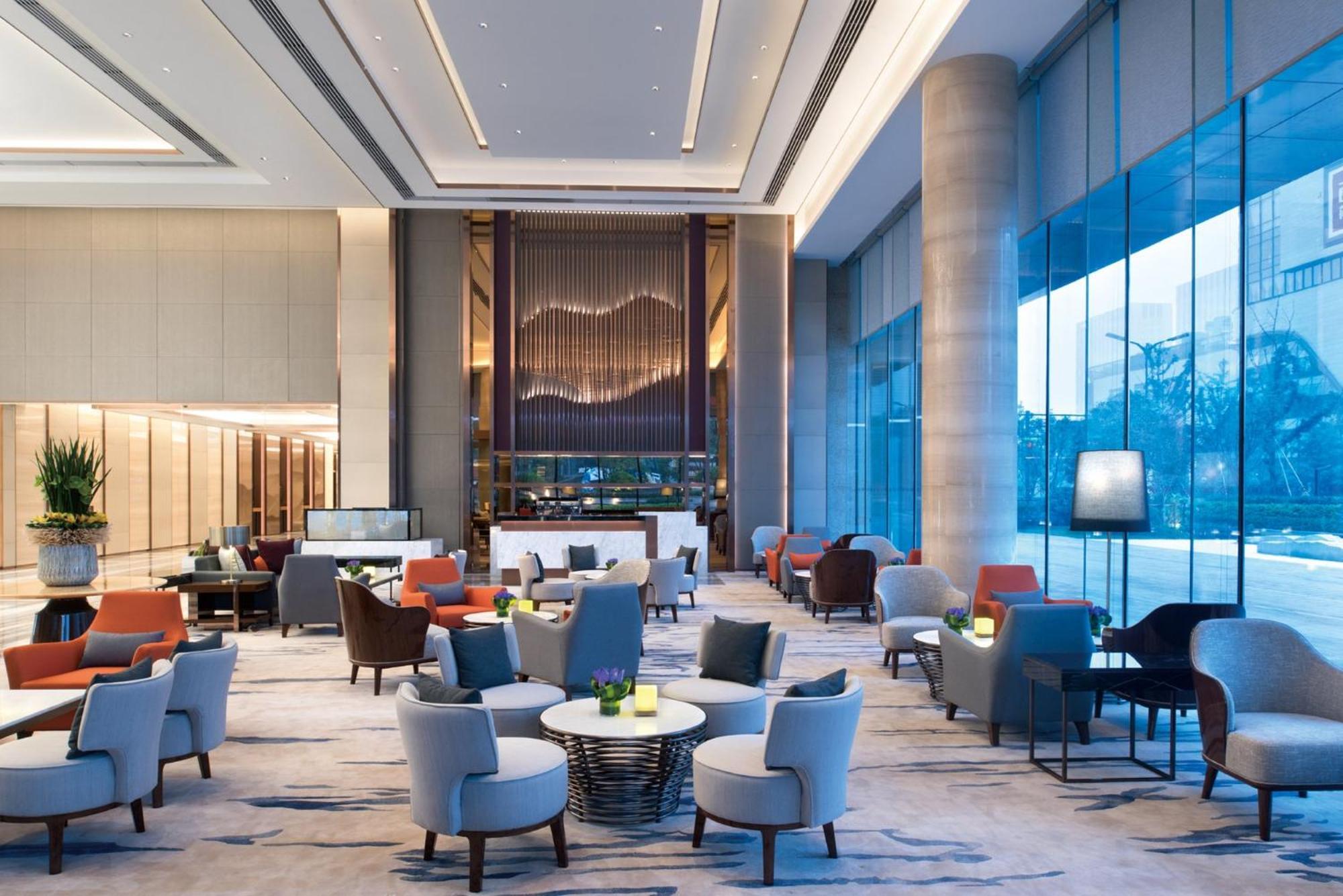 Crowne Plaza Hangzhou Qiantang - The Subway Can Reach The West Lake Scenic Area As Well As The Airport And High-Speed Rail Station, Adjacent To Jinsha Lake And Longfor Paradise Walk المظهر الخارجي الصورة